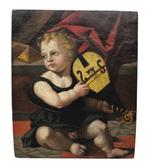 Scuola italiana (XVI-XVII) - Putto con liuto