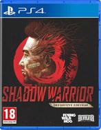 Shadow Warrior 3-Definitive Edition (PlayStation 4) Gebruikt, Ophalen of Verzenden, Nieuw