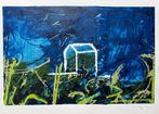 Mario Schifano (1934-1998) - Veduta notturna, Antiek en Kunst