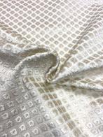 Prachtig jacquardfluweel met een klein reliëfontwerp in