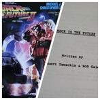Back to the Future - Script Michael J. Fox Christopher Lloyd, Nieuw