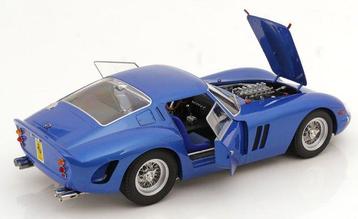 kk-scale 1:12 - Modelauto - Ferrari 250 GTO – 1962 - Blauw
