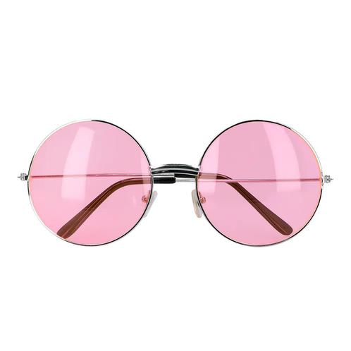 Roze Bril Hippie, Hobby en Vrije tijd, Feestartikelen, Nieuw, Verzenden