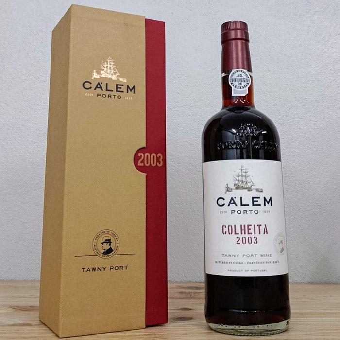 2003 Cálem - Colheita Port - Douro - 2 Flessen (0.75 liter), Verzamelen, Wijnen