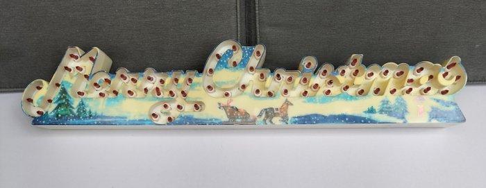 Kerstdecoratie - Plastic - Vintage Kerstverlichting, Diversen, Kerst