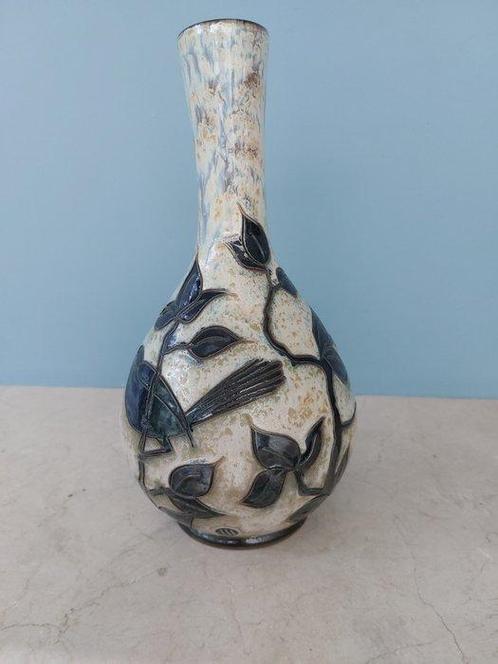 Guérin - Jules Guérin - Vase à fleur unique - 30-OR7 - Grès, Antiek en Kunst, Antiek | Glaswerk en Kristal