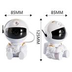 Astronaut met Ster - Sterren Ruimte Projector met, Maison & Meubles, Lampes | Autre, Verzenden