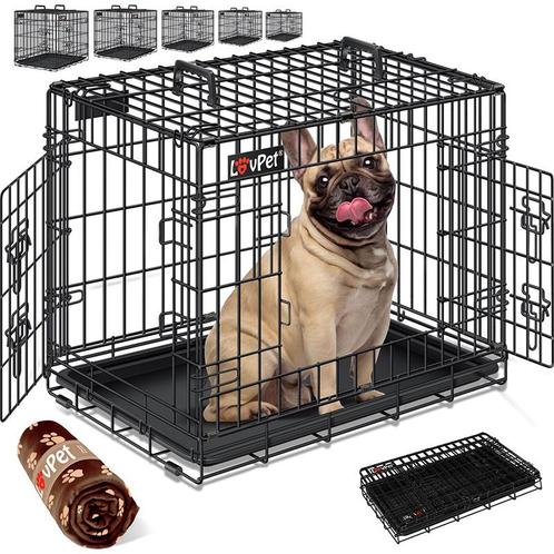 Hondenkooi / transportkooi - opvouwbaar - 122cm x 74,5cm x, Dieren en Toebehoren, Honden-accessoires, Verzenden