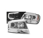 PHARES LED TUBE LIGHT POUR JEEP GRAND CHEROKEE 99-05 CHROMÉ, Auto-onderdelen, Verzenden, Nieuw