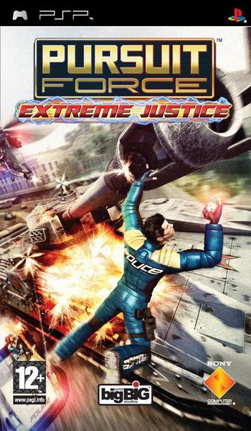Pursuit Force Extreme Justice-Standaard (PSP) Gebruikt, Ophalen of Verzenden