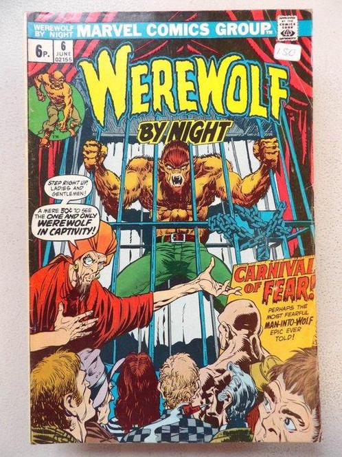 Werewolf By Night (Vol. 1) #6 - Carnival of Fear! - 1 Comic, Boeken, Strips | Comics