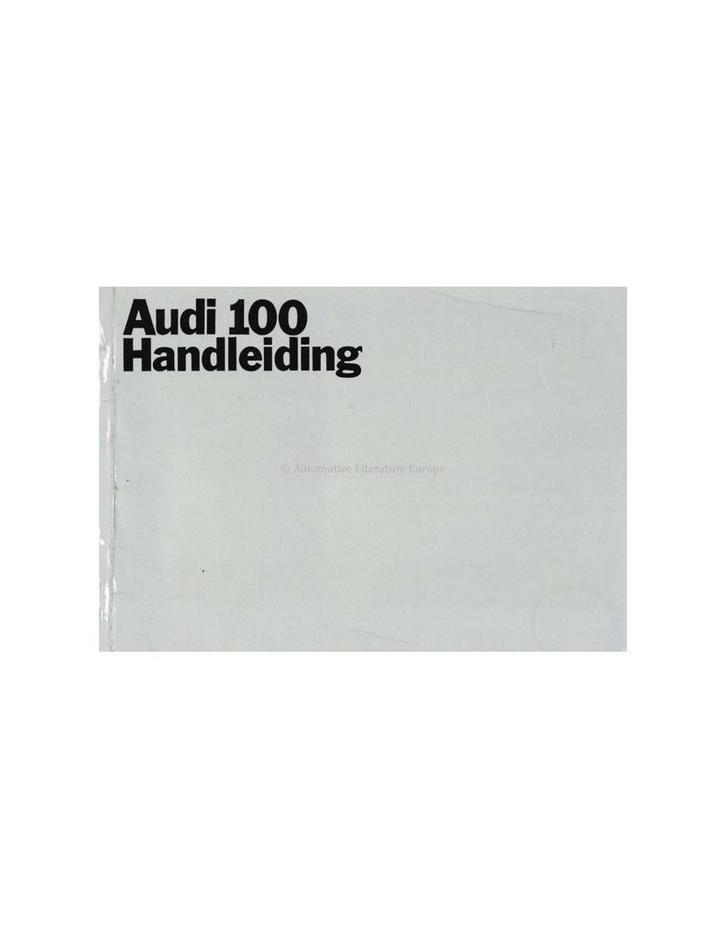 1969 AUDI 100 INSTRUCTIEBOEKJE NEDERLANDS, Auto diversen, Handleidingen en Instructieboekjes