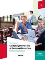 Onderwijskunde als ontwerpwetenschap 9789463448178, Verzenden, Zo goed als nieuw, Martin Valcke