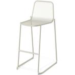 Barkruk | MASE | Staal | Beige | In-/Outdoor | Stapelbaar |, Verzenden