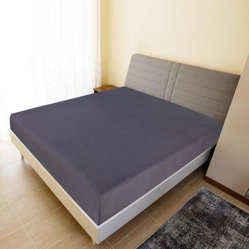 vidaXL Hoeslakens 2 st jersey 180x200 cm katoen, Huis en Inrichting, Slaapkamer | Beddengoed, Nieuw, Verzenden