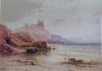 Emil Axel Krause (1871-1945) - Tontallon Castle, Scotland, Antiek en Kunst