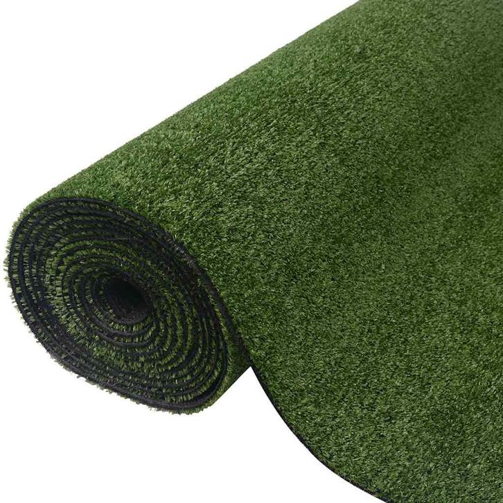 vidaXL Kunstgras 7/9 mm 1x8 m groen, Huis en Inrichting, Woonaccessoires | Kunstplanten en Kunstbloemen, Nieuw, Verzenden