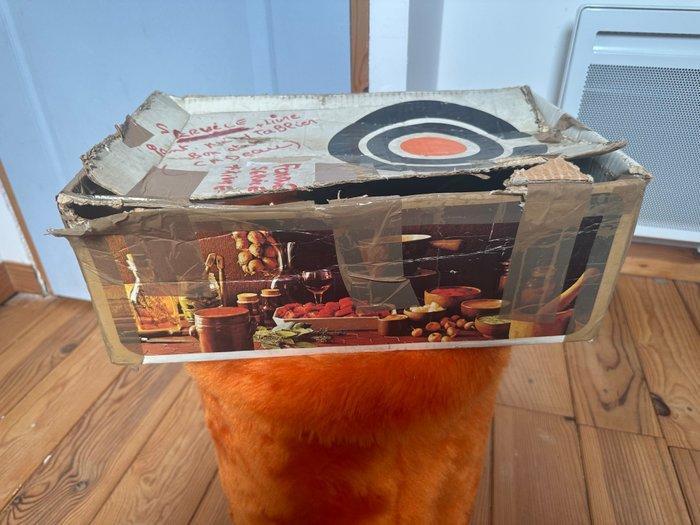 Le Creuset - Steelpan - serveer een fondue - Gietijzer, Antiek en Kunst, Antiek | Keukengerei