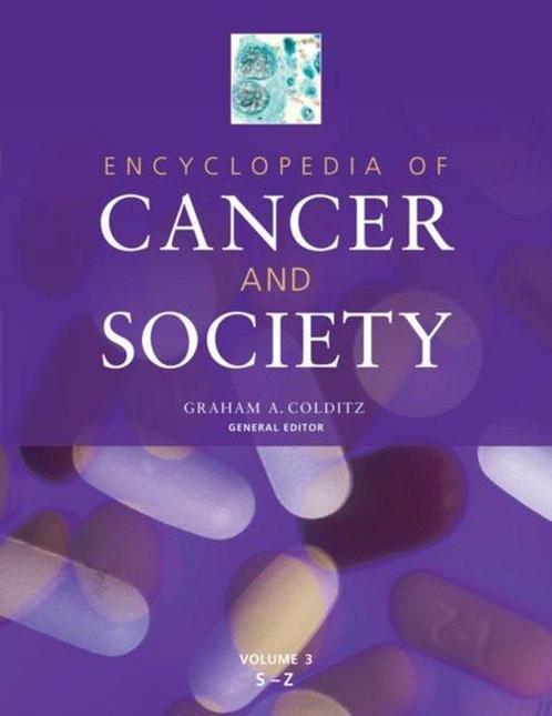 Encyclopedia of Cancer and Society 9781412949897 Colditz, Boeken, Taal | Engels, Gelezen, Verzenden
