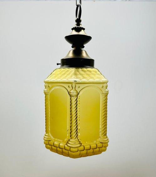 Lampe à suspendre - Suspension de style Art déco avec un, Antiek en Kunst, Kunst | Designobjecten