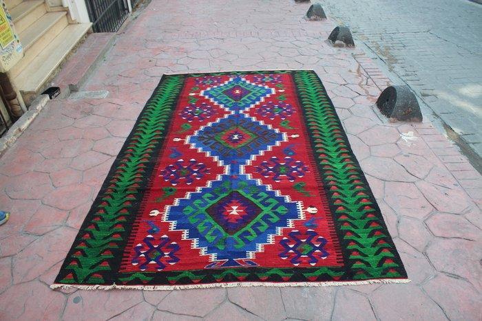 Kelim - 294 cm - 169 cm - Turkse Kilim tapijt, Huis en Inrichting, Stoffering | Tapijten en Vloerkleden