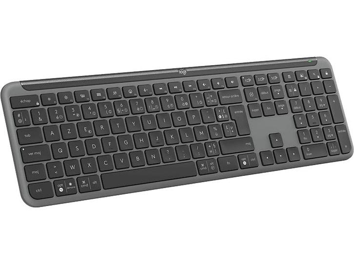 Logitech - Draadloos toetsenbord - Azerty - Zwart, Computers en Software, Toetsenborden, Draadloos, Azerty, Nieuw, Verzenden