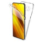 Xiaomi Poco X3 NFC Full Body 360° Hoesje - Transparant TPU, Nieuw, Verzenden