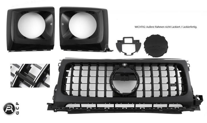 Sport Grille geschikt voor Mercedes W463 G-Klasse Facelift v, Auto diversen, Auto-accessoires, Verzenden