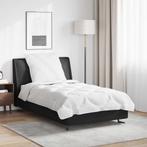 vidaXL Deken Set met kussen 2 pcs Wit Microvezel, Verzenden, Nieuw