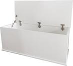 2dekans | VDD - Opbergkist - 100 x 40 x 40 cm - Wit, Huis en Inrichting, Ophalen of Verzenden, Nieuw