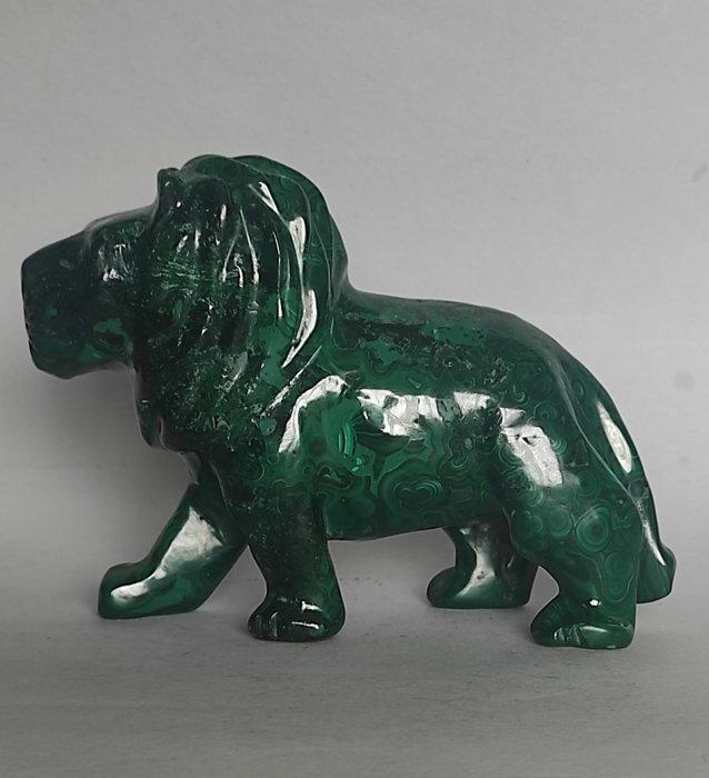 Beeldje - Malachiet, Verzamelen, Mineralen en Fossielen