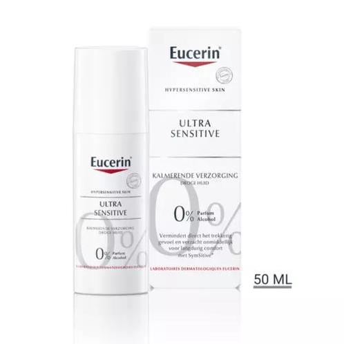 Eucerin UltraSensitive Kalmerende Crème Droge Huid, Handtassen en Accessoires, Uiterlijk | Gezichtsverzorging, Nieuw, Verzenden