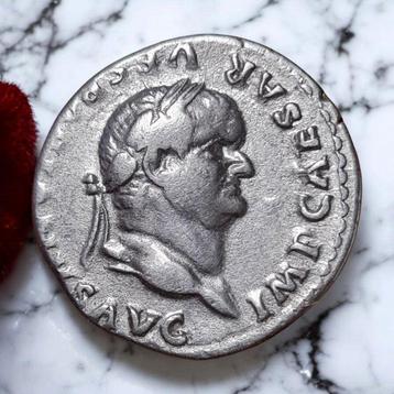Empire romain. Vespasien (69-79 apr. J.-C.). Denarius