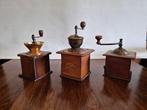 PeDe - Koffiemolen (3) - Hout, Messing, Staal - Koffiemolens
