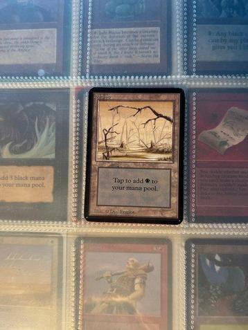 Alpha - 1 Card - Magic: The Gathering - Swamp, Hobby & Loisirs créatifs