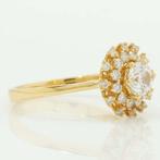 Bague tendance - 14 carats Or jaune - 0.66ct. tw. Diamant, Bijoux, Sacs & Beauté