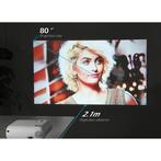 W18C Mini LED Projector met Mira Cast - Mini Beamer Home, TV, Hi-fi & Vidéo, Verzenden