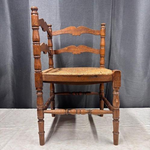 Chaise - Bois, Riet - Chaise dangle, Vintage., Antiek en Kunst, Curiosa en Brocante