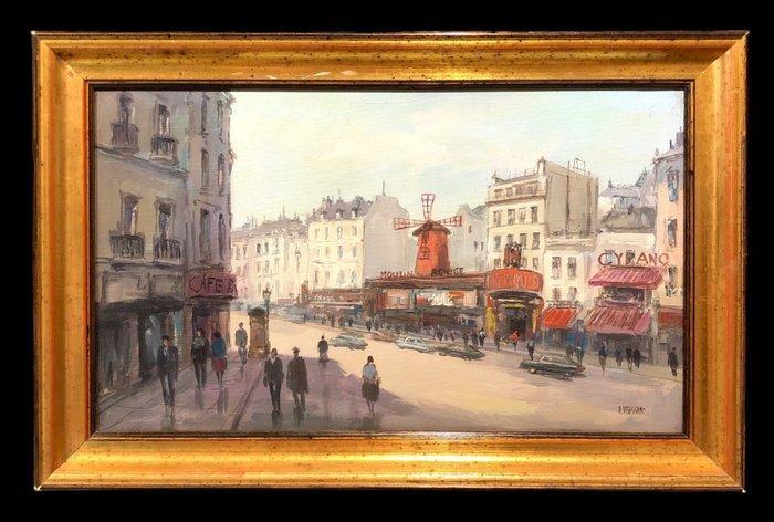 Roger Vejarano (1964) - Vieux Montmartre, Antiek en Kunst, Kunst | Schilderijen | Klassiek