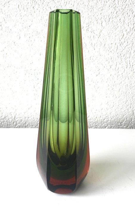 WMF - Erich Jachmann - Vaas - Geslepen loodkristal, Somerso, Antiquités & Art, Antiquités | Verre & Cristal