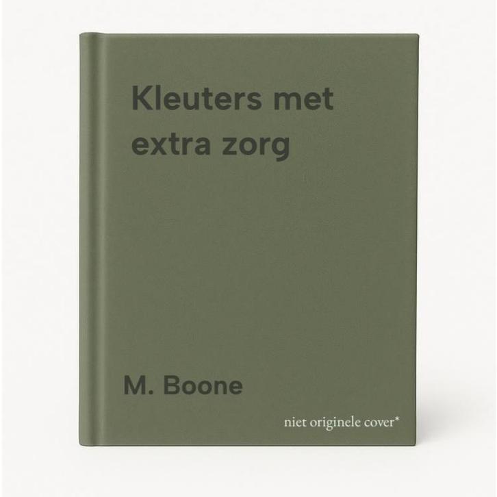 Kleuters met extra zorg 9789030181958 M. Boone, Boeken, Overige Boeken, Gelezen, Verzenden