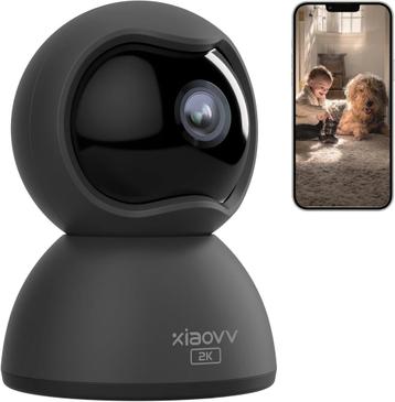 Xiaovv Q2 2K Smart Camera, bewakingscamera voor binnen, HD-n beschikbaar voor biedingen