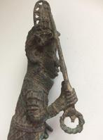 Beeld, Statuette(s) - Bronze africain Garde Royale - Nigeria