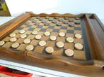 Antique Backgammon-Jacquet 1920/30 marqueterie interieur, Antiek en Kunst