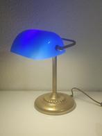 Alaska Lux - Lampe de banquier (1) - London - Verre opale en, Antiquités & Art