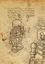 Boriani - Minifìgure Skeleton, Da Vinci Series - limited, Kinderen en Baby's, Nieuw