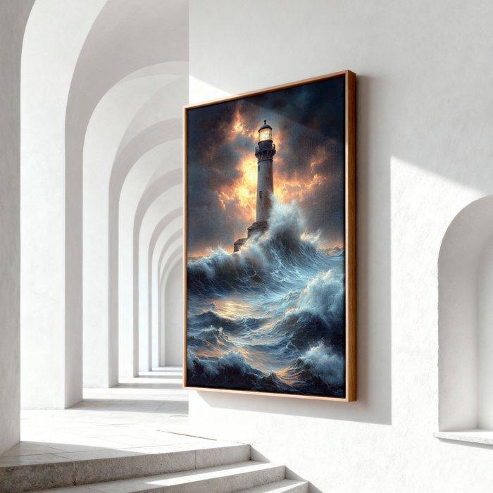 Iconica - The Unbreakable Beacon - Unique 1/1 XXL (150x100, Antiek en Kunst, Kunst | Designobjecten