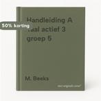 Handleiding A Taal actief 3 groep 5 9789034522771 M. Beeks, Boeken, Verzenden, Zo goed als nieuw, M. Beeks