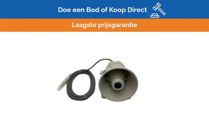 Bieden: Furuno Marine Loudspeaker CA-151S-ASSY 5W 8 Horn S, Watersport en Boten, Navigatiemiddelen en Scheepselektronica, Ophalen of Verzenden