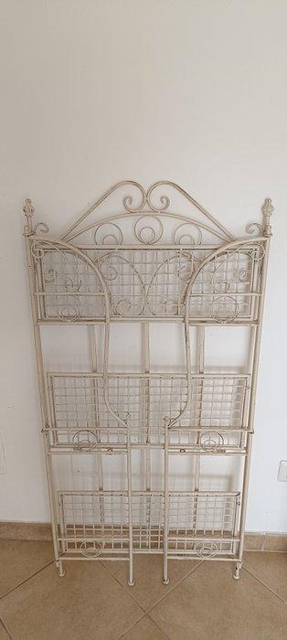 Étagère - Métal blanc - Étagère pliante, Antiek en Kunst, Kunst | Designobjecten